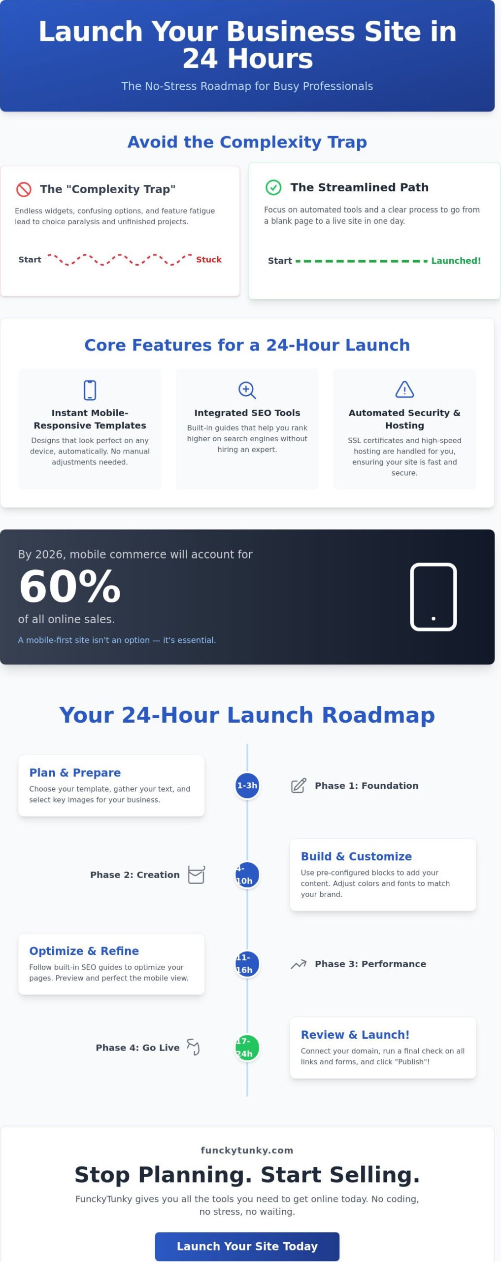 How to Choose and Use a User Friendly Website Builder for a 24-Hour Launch